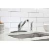 8" Widespread Single Handle Kitchen Faucet with Side Spray, Chrome